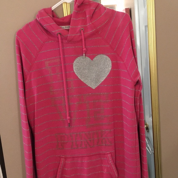 Victoria Secret Long Hoodie - Picture 2 of 2